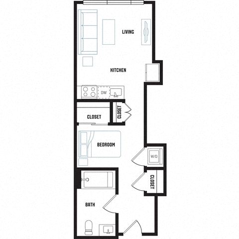 Floor plan layout diagram for S1